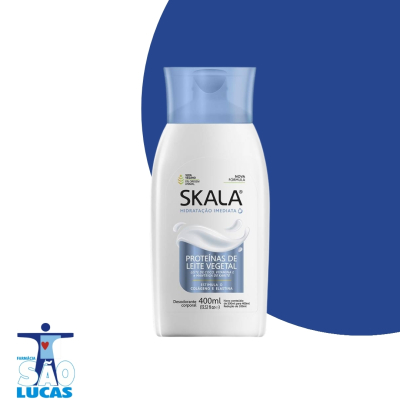 Loção hidratante skala proteinas leite vegetal 400ml