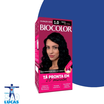 Tinta biocolor mini 1.0 preto