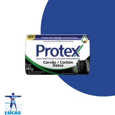 Sabonete em barra protex carvao 85gr