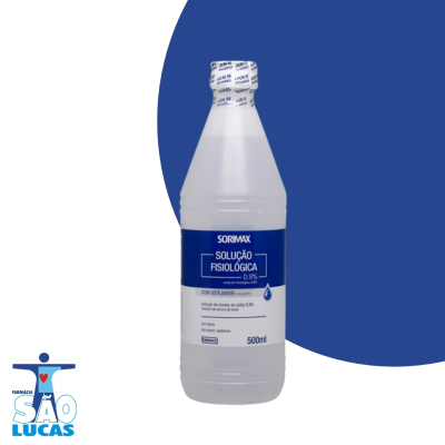 Sol fisiologica sorimax 0.9% c/gotejador 500ml