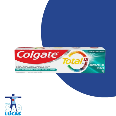 Creme dental colgate total 12 advanced fresh 90gr