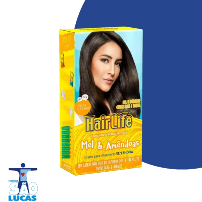 Creme alisante h life mel amendoas 160gr