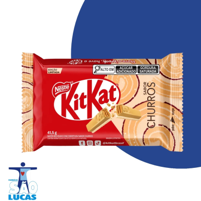 Barra de chocolate kit kat churros 41,5g