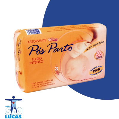 Absorvete pos parto c/gel 15un