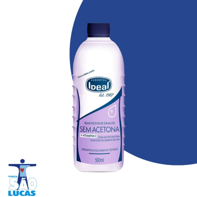 Removedor esm ideal s/ acetona 500ml