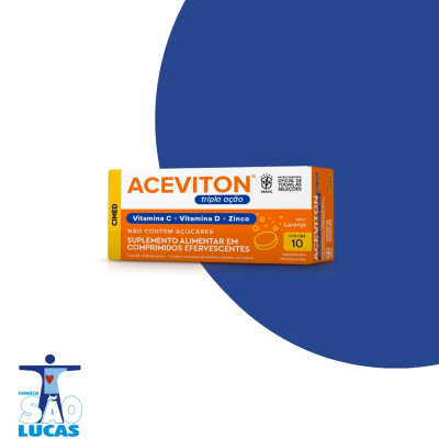 Aceviton tripla acao 10cpr enferv