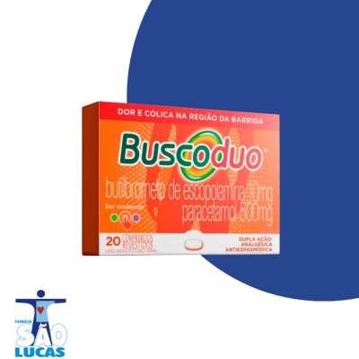 Buscoduo 10+500mg 20cpr