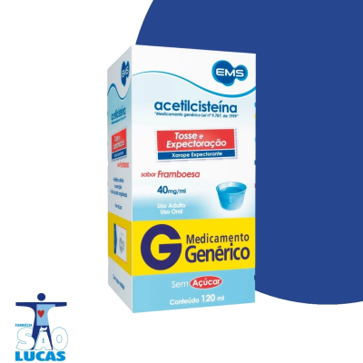 ACETILCISTEINA 40MG XPE ADULTO 120ML EMS