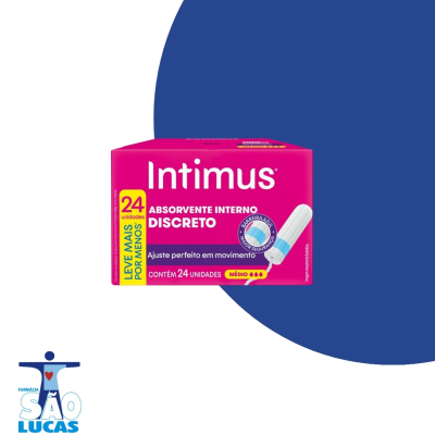 ABSORVENTE INT INTIMUS L 24 PG22 MEDIO