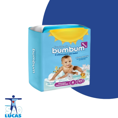 FRALDA TURMINHA DO BUMBUM XG 8UN