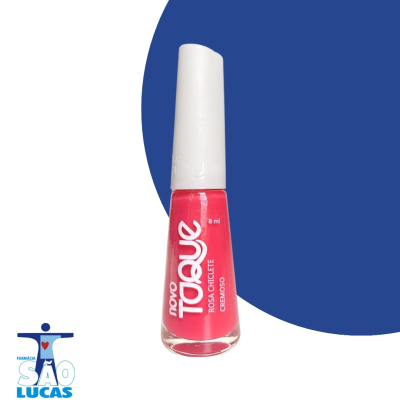 Esm novo toque cr rosa chiclete 8ml