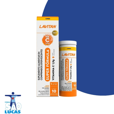 LAVITAN VIT C 1.9GR 10CPR EFERVESCENTE