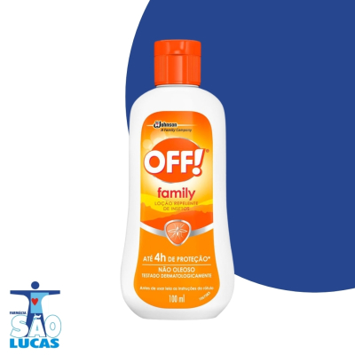 Repelente off loção 100ml