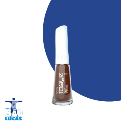 Esmalte novo toque cafe 8ml