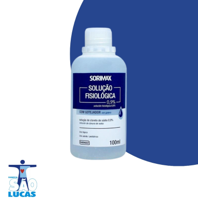 Solução fisiologica sorimax 0.9% gotejador 100ml