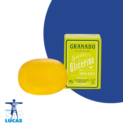 Sabonete barra granado erv doce 90gr