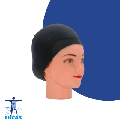 Touca nero santa clara preta 616