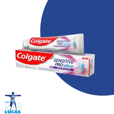 Creme dental colgate sensitive pro alivio imediato gengivas 60gr