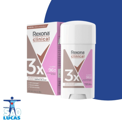 Desodorante creme rexona clinical classic 58g
