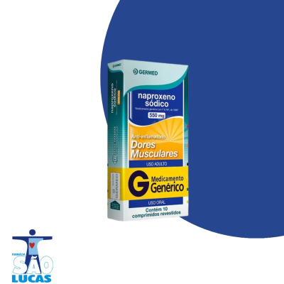 NAPROXENO 550MG 10CPR GERMED