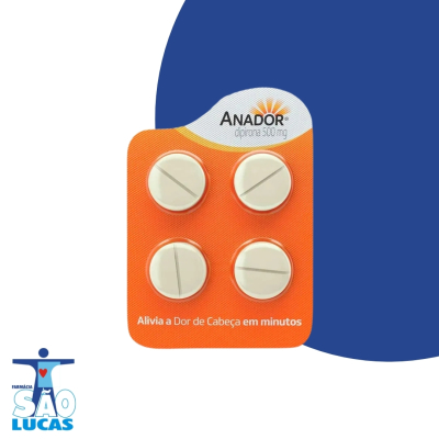Anador cartela 4 comprimidos