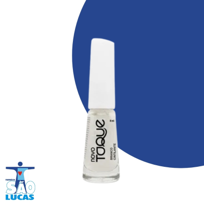Esmalte novo toque cremoso branco 8ml