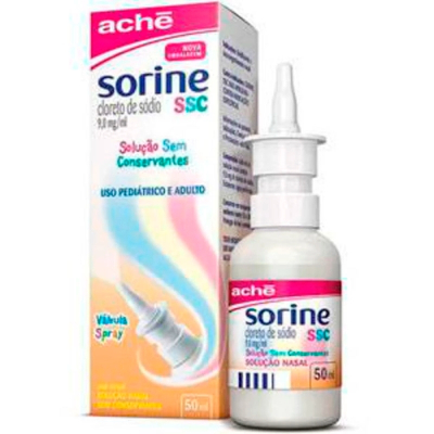 Sorine ssc 9mg/ml sol nasal 50ml