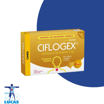 Ciflogex 12cpr mel/limao
