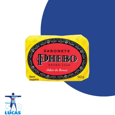 SABONETE BARRA PHEBO ODOR DE ROSAS 90GR