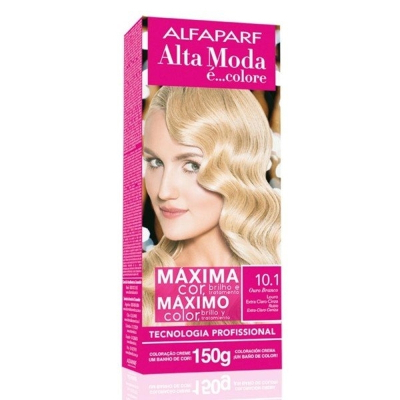 Tint alfaparf alta moda 10.1 louro extra claro cinza