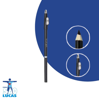 Lapis preto com apontador vivai