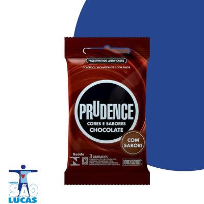 Preservativo prudence chocolate 3un