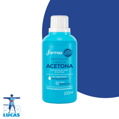 Removedor esm farmax s/acetona 100ml