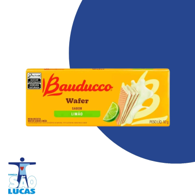 BISCOITO BAUDUCCO WAFER LIMAO 92GR