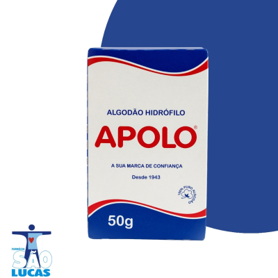 Algodao apolo cx 50gr