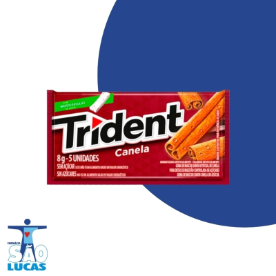 Chiclete trident canela un
