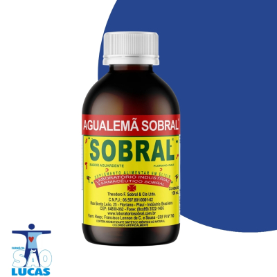 Agualema sobral aguardente 100ml