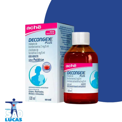 Decongex plus xarope 120ml