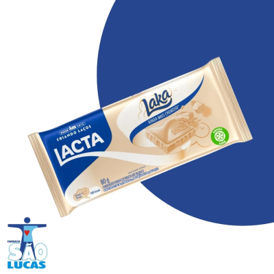 Barra de chocolate lacta laka 80gr