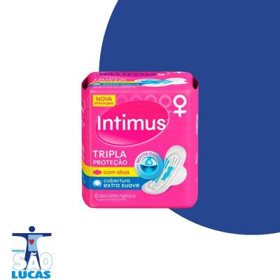 ABSORVENTE INTIMUS TRIP PROT SV C/AB 8UN