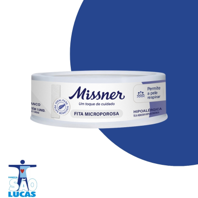 Esparadrapo Fita Microporosa 1,2x4,5cm missner