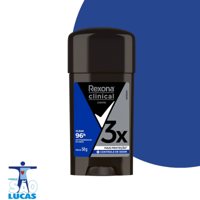 Desodorante rexona clinical clean 58g