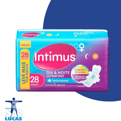 ABSORVENTE INTIMUS ULTRA FINO DIA/NOITE 28UN