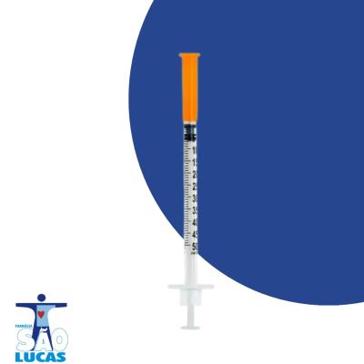 Seringa ins c/agulha 0.5ml