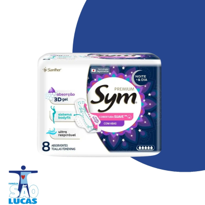 Absorvente sym premium not suave abas good night 8un