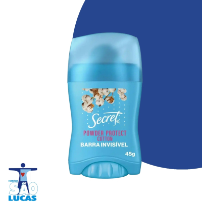 Desodorante secret powder protect cotton 45gr