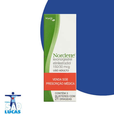 Nordette cartela 21cpr