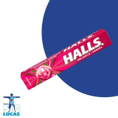 Halls mondelez melancia 28gr