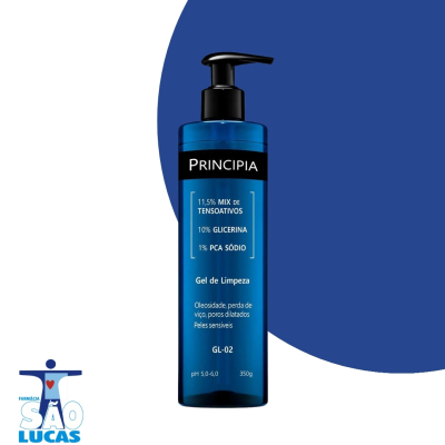 Gel de limpeza principia suave gl-02 350ml