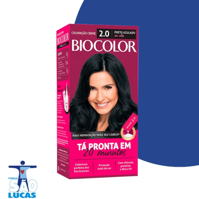 Tinta biocolor mini 2.0 preto azulado
